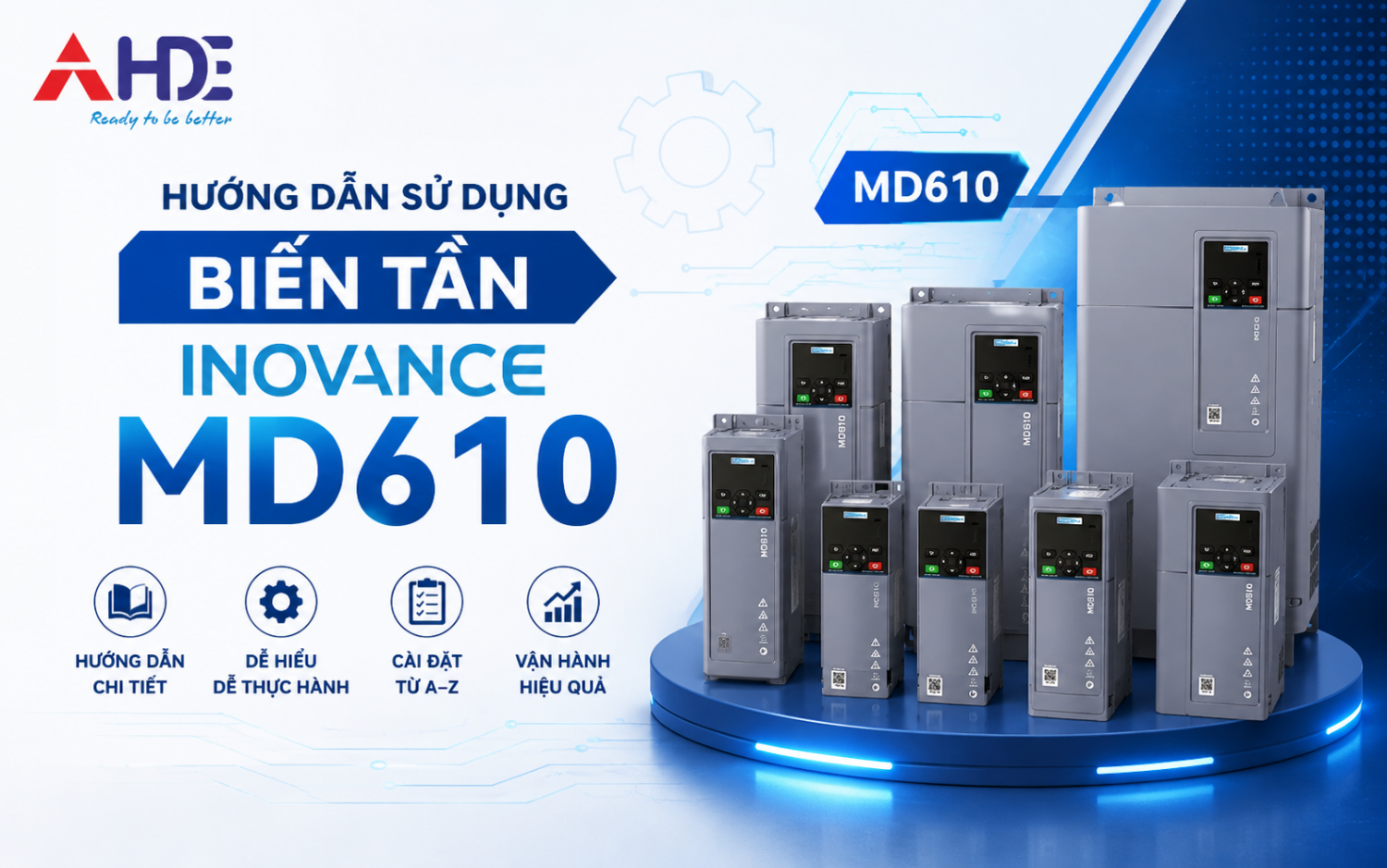 Huong dan su dung bien tan Inovance MD610